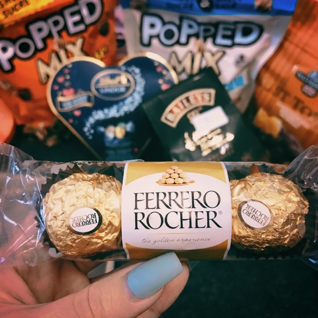 [Chocolate] Socola Ferrero Rocher 3 Viên - Hàng Xách Tay Canadsa