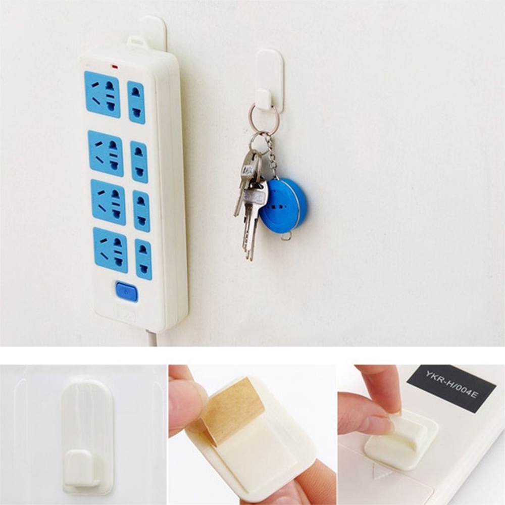 [Tổng Kho Sỉ] Vỉ 2 Bộ Khung Treo Điều Khiển Remote Các Loại - Giá Treo Chìa Khóa X4 Dính Tường Siêu Chắc