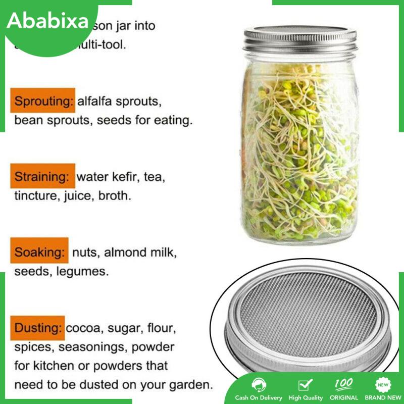 Nắp Lưới Bằng Thép Không Gỉ Bảo Vệ Lọ Trồng Cây Broccoli