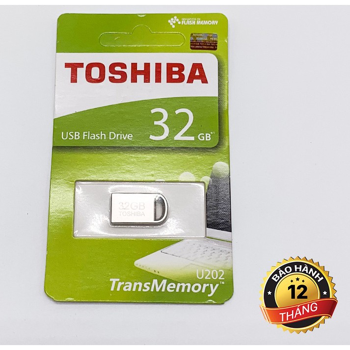 USB TOSHIBA 4G/8G/16G/32G mini vỏ kim loại hàng loại 1 [Chính Hãng Bảo Hành 12 Tháng]