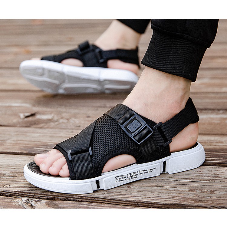 Dép Sandal  nam QUAI VẢI thoáng mát mùa hè kiếu dáng hàn quốc siêu HOT TGG-21