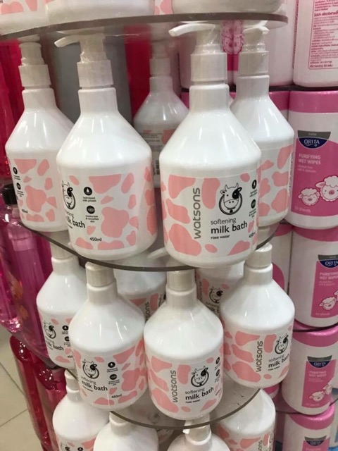 SỮA TẮM BÒ WATSONS MILK BATH THAILAND 450ML | BigBuy360 - bigbuy360.vn
