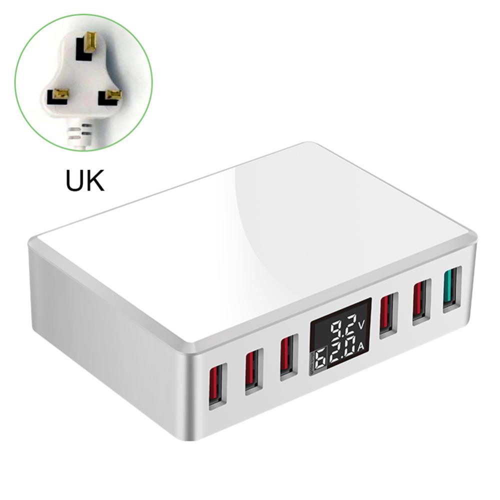 Đầu Sạc Nhanh Với 6 Cổng USB 3.0 Cho iPhone samsung Xiaomi Huawei Q7Y3