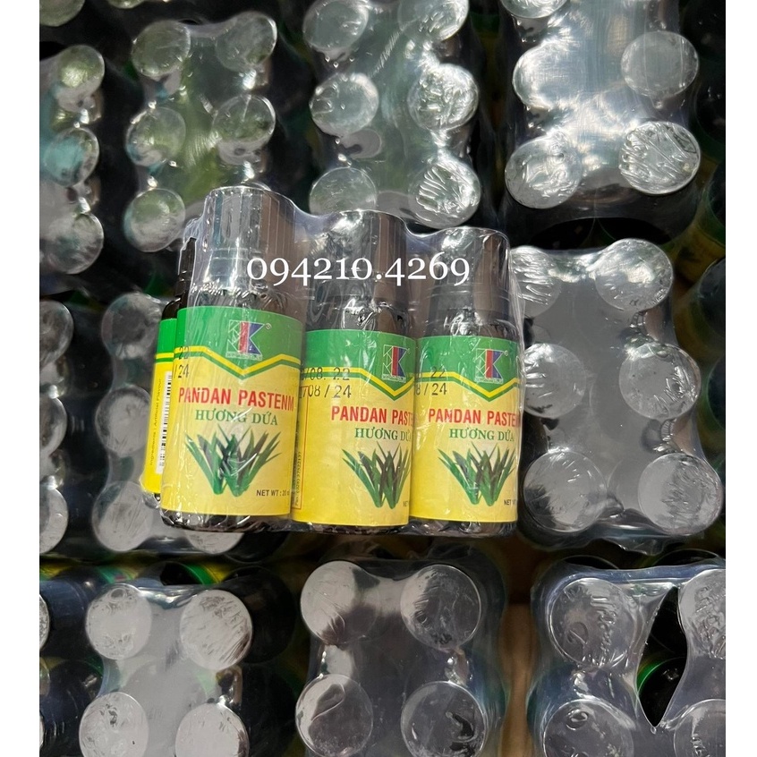1 lọ Tinh Dầu Lá Dứa/ Lá Nếp hiệu 3K chai 20ml- Dùng trong làm bánh, nấu ăn - Bách hóa nguyên liệu