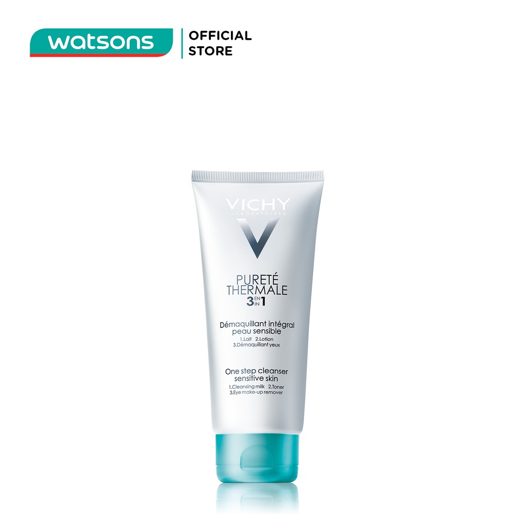 Sữa Rửa Mặt Tẩy Trang Vichy Purete 3 Tác Dụng 200ml
