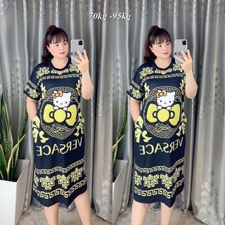ĐẦM THUN THÁI_ 3D ( Bigsize 60kg - 95kg )