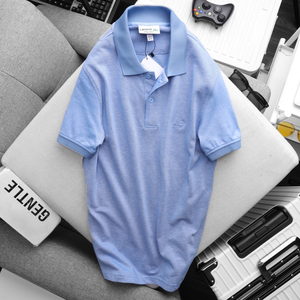 Áo Polo Nam Lacos, Áo thun Nam có cổ Chất vải Cotton mềm mịn