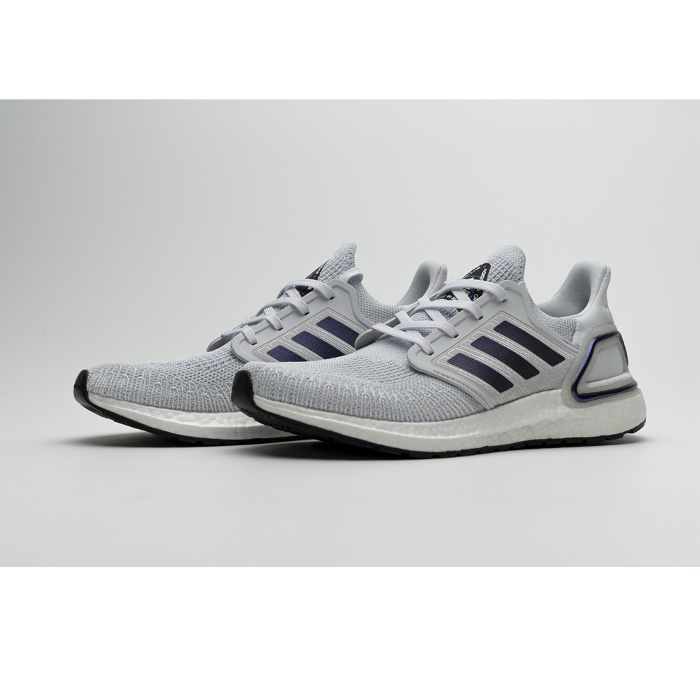 Giày Ultra Boost 20 Dash Grey and Blue Violet