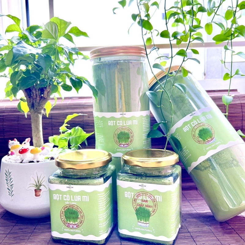 Bột cỏ lúa mì sấy lạnh.nguyên liệu thiên nhiên