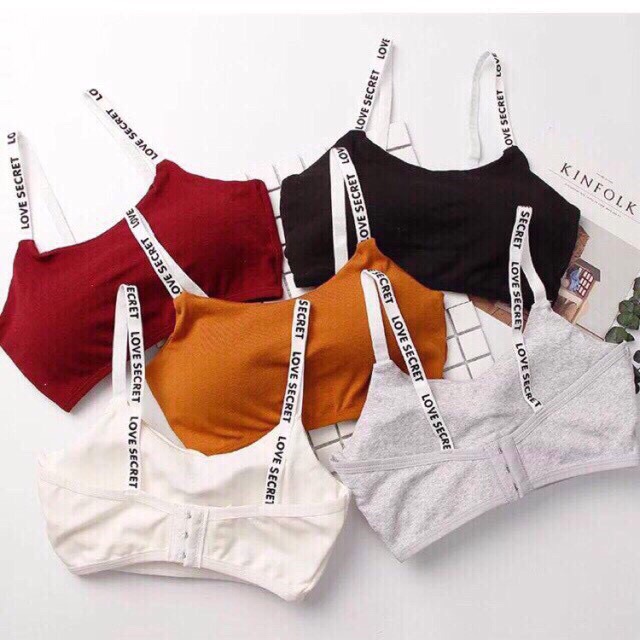 Áo lót coton 2 dây quai chữ cực đẹp