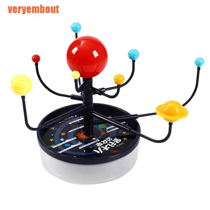 Mô Hình Hệ Mặt Trời Tự Lắp Ráp Độc Đáo