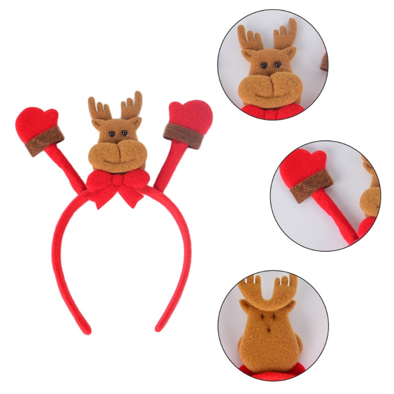 Băng Đô Cài Tóc Phong Cách Giáng Sinh Đáng Yêu