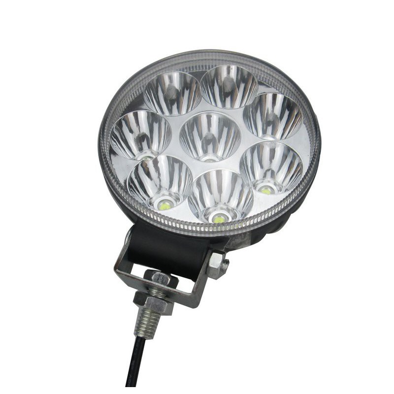 Đèn pha V8 và V12 Led tròn 36W siêu sáng xa