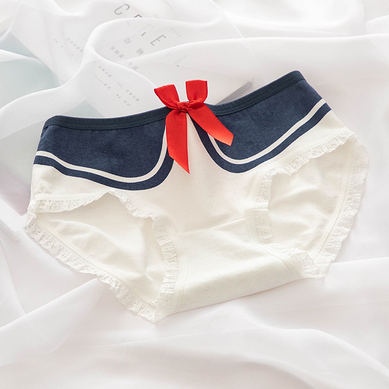 Quần lót nữ cotton đính nơ gợi cảm tôn dáng sexy QL20 | BigBuy360 - bigbuy360.vn