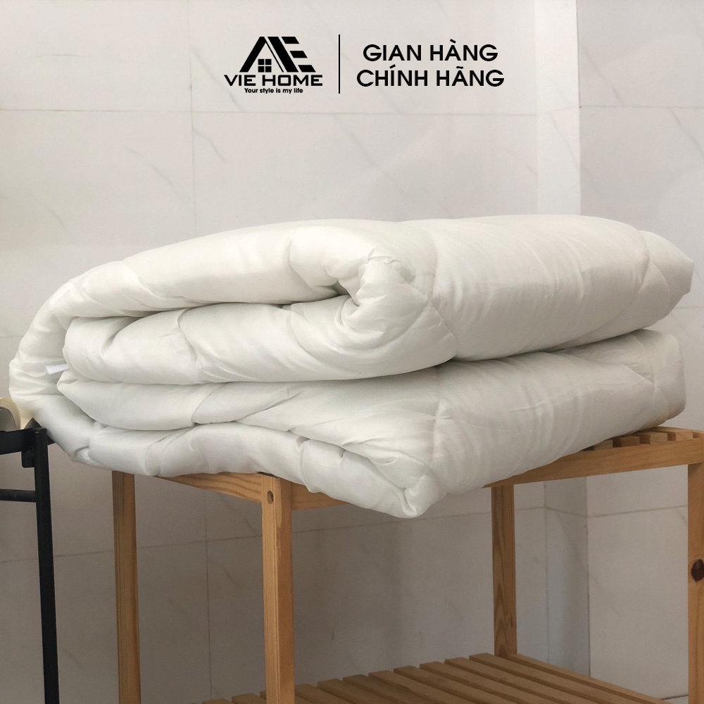 01 Ruột chăn bông VIE Home - Bedding căng phồng to, mềm mại thấm hút kích thước 2mX2m2 tiêu chuẩn vỏ chăn nhập khẩu