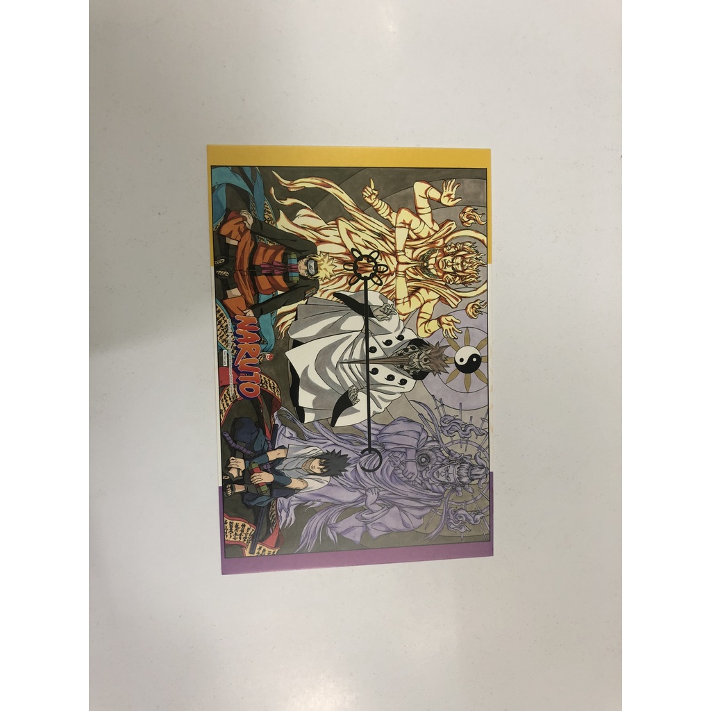 Postcard truyện tranh Naruto - Lục đạo tiên nhân - Colorfiesta - NXB Kim Đồng