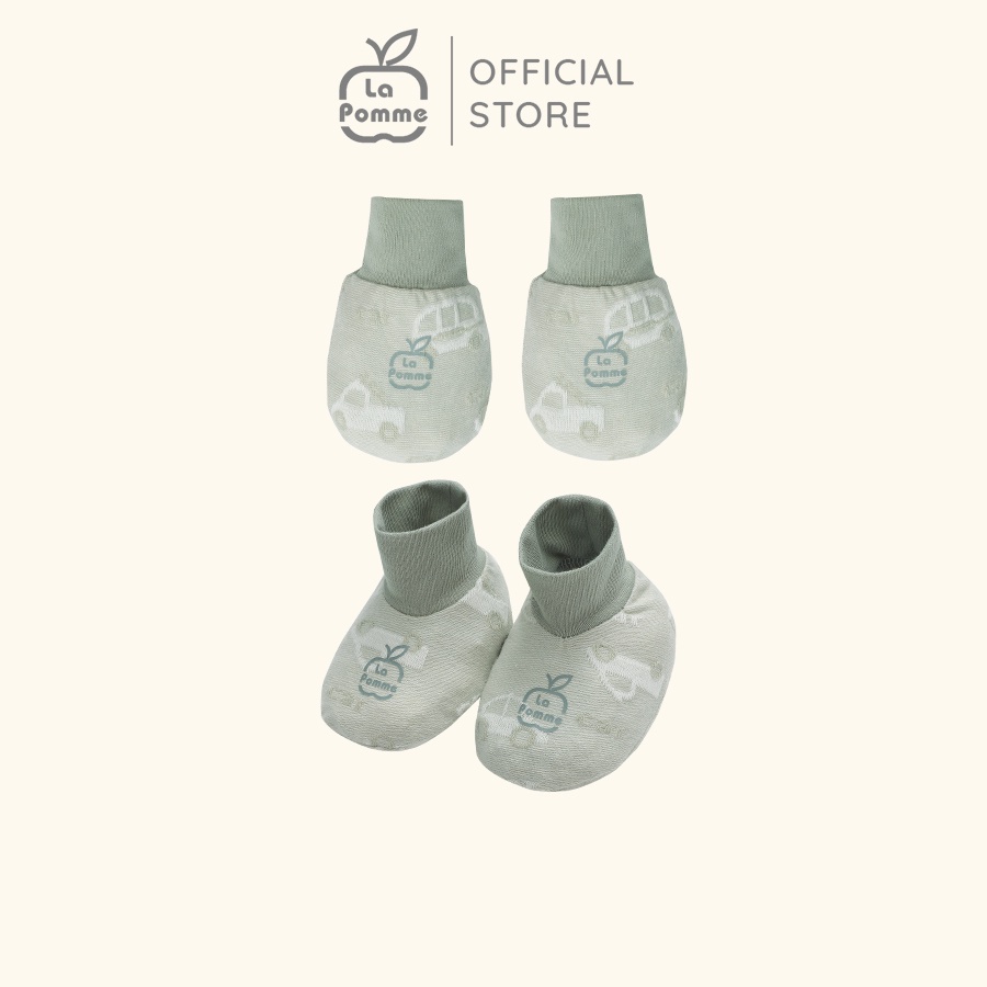 Set bao tay bao chân La Pomme Little Car