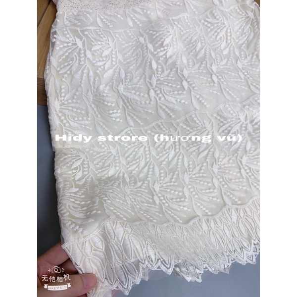 Váy ren hai lớp tiểu thư sang chảnh