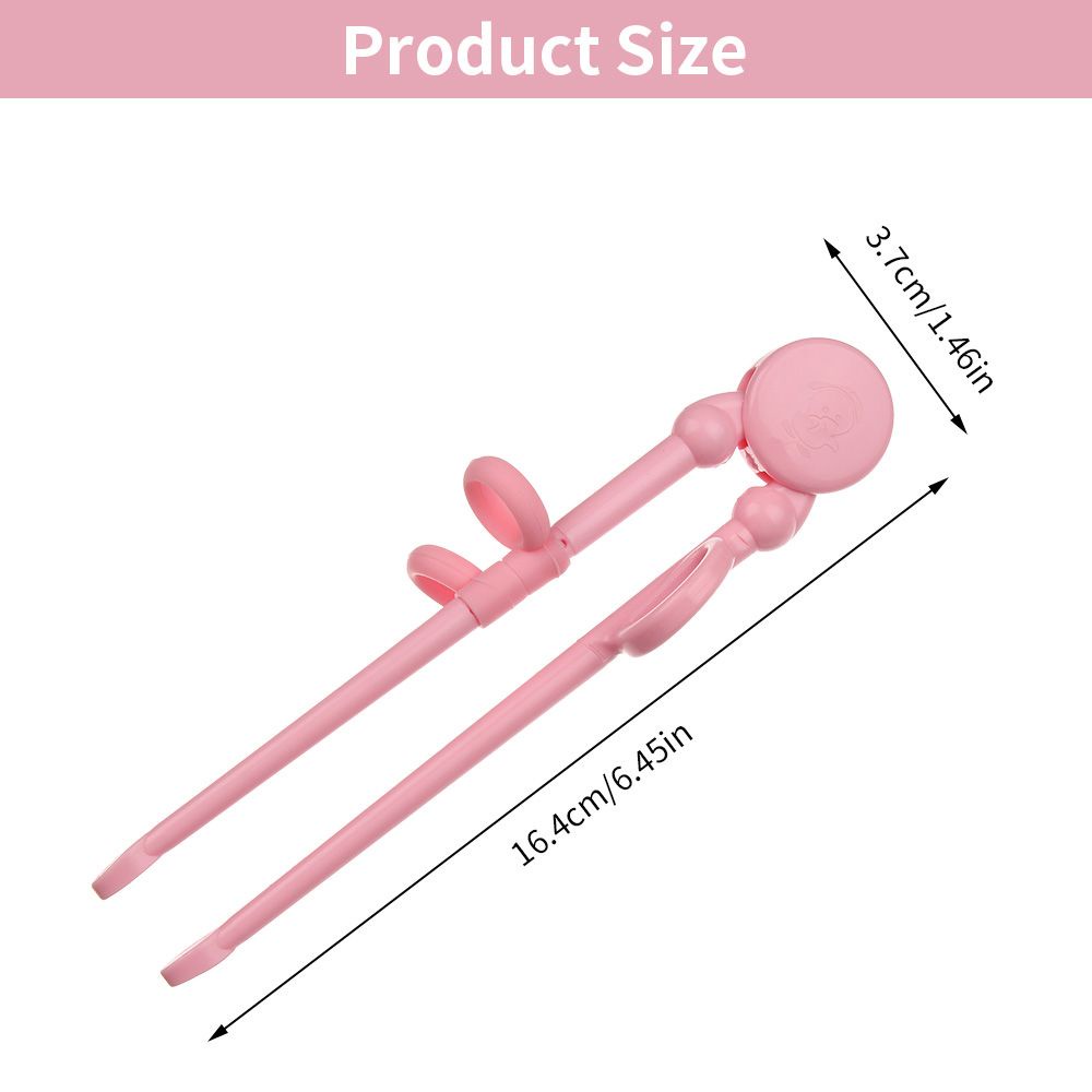 Đũa tập ăn chống trượt có thể tái sử dụng cho người lớn và trẻ em với nhiều màu sắc