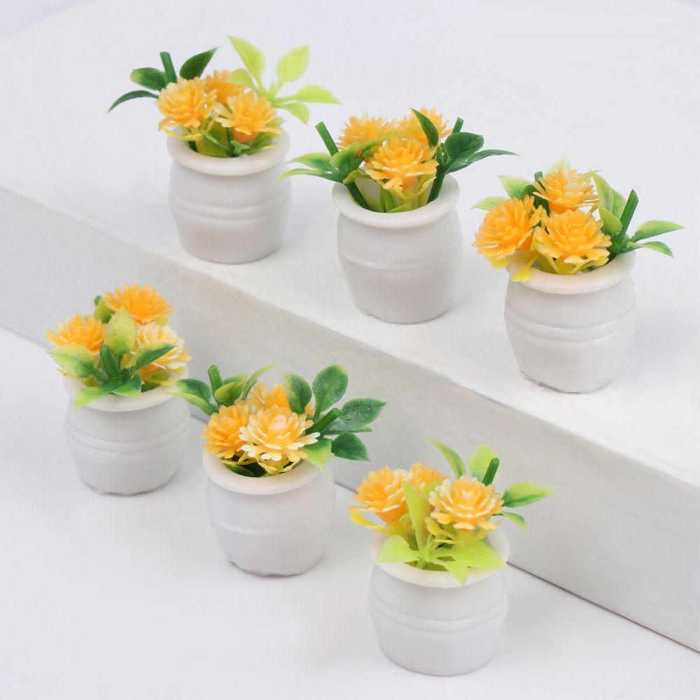 Giỏ Đựng Hoa Trang Trí Nội Thất Nhà Búp Bê