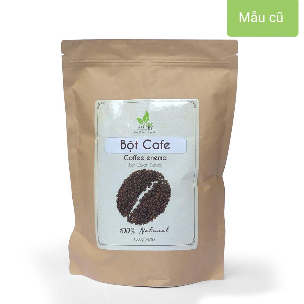 Bột Coffee Enema nguyên chất VietHealthy 1Kg | BigBuy360 - bigbuy360.vn