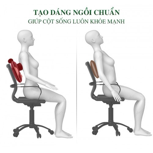 Máy đấm lưng massage xoa bóp lưng cổ vai gáy pin sạc Nikio NK-136DC - hàng cao cấp