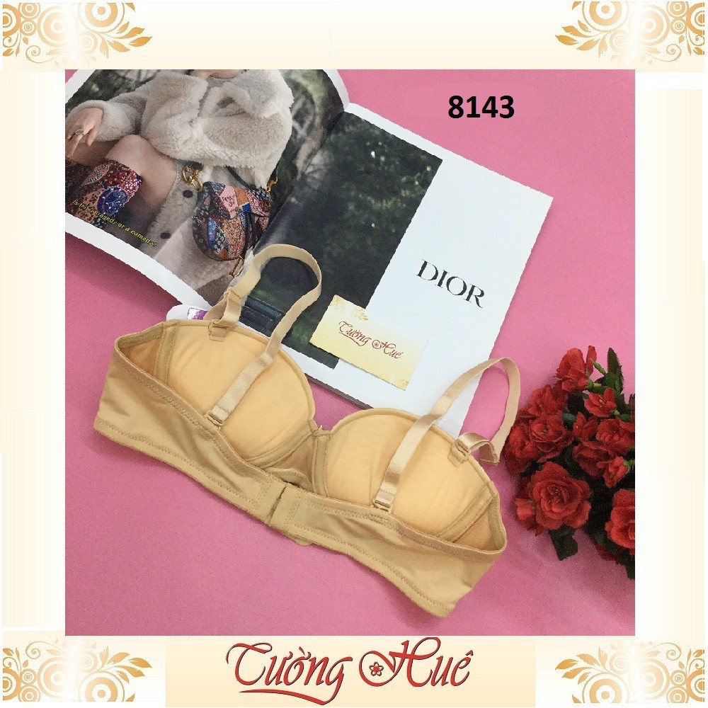 Áo lót nữ annie Bra 8143 dầy nâng cúp ngang trơn.