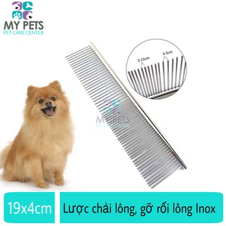 [Lược INOX] Lược chải lông ,gỡ rối lông cho chó mèo chất liệu inox