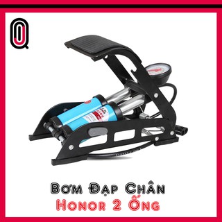 Bơm Hơi Đạp Chân Đa Năng Honor (2 piston)