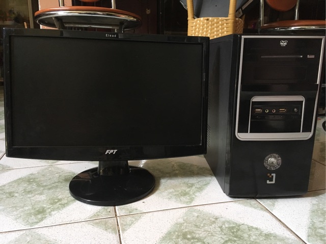 Bộ Máy Tính Màn LCD 19in Sáng đẹp Ram 4G, Card Màn hình rời. | BigBuy360 - bigbuy360.vn