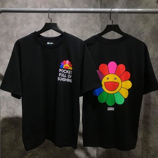 ÁO THUN BÔNG HOA 7 MÀU PHONG CÁCH UNISEX - KÈM ẢNH THẬT