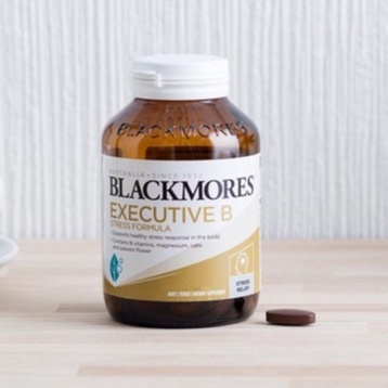Blackmores EXECUTIVE B STRESS FORMULA – Hỗ trợ tăng cường sức khỏe, giảm mệt mỏi, giảm Stress (62 viên)