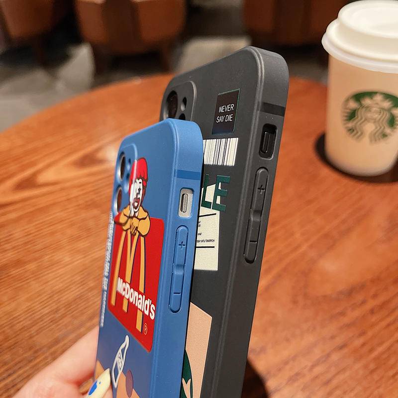 Ốp điện thoại  Starbucks McDonald's Ốp iphone 14 13 12 11 pro max  x xs xr xsmax  7Plus 8Plus 7 8 6 6s -G3M