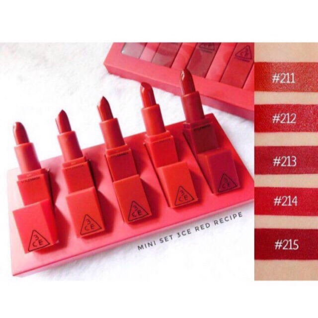 Set 5 cây son lì mini ( nội địa trung) | BigBuy360 - bigbuy360.vn