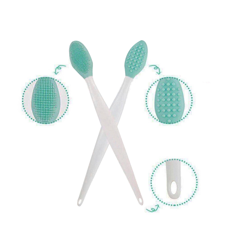 [Hàng mới về] Cọ Silicon Mát Xa Tẩy Tế Bào Chết Cho Da Mặt Kích Thước Cầm Tay Tiện Dụng