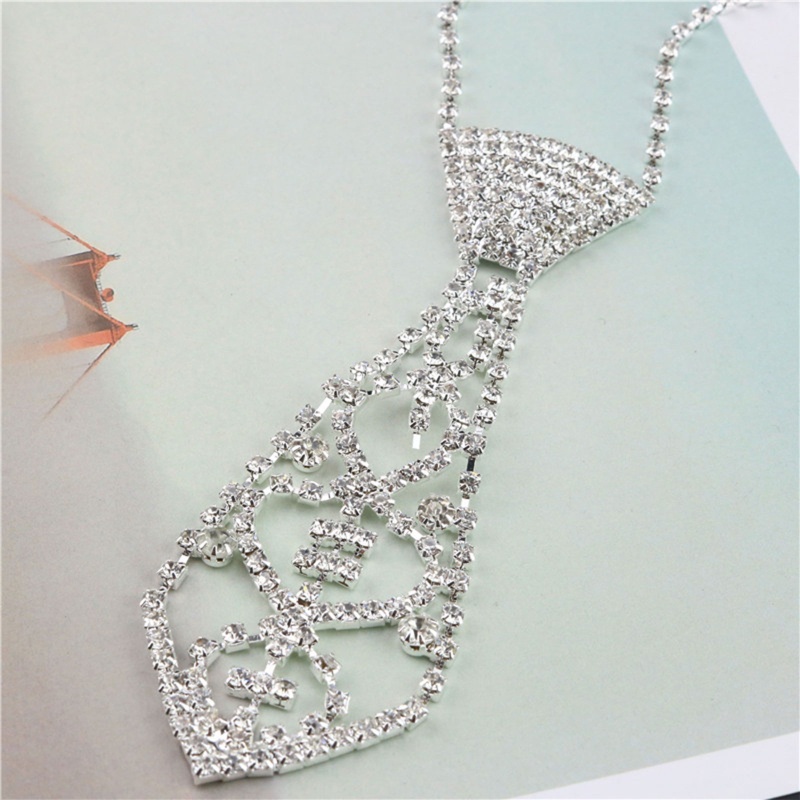 Vòng cổ Đính Đá Lấp Lánh Gợi Cảm Cho Nữ