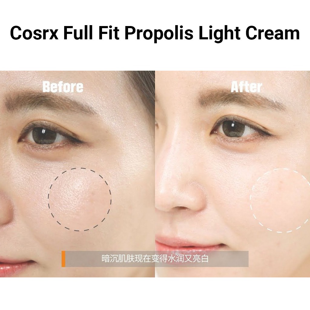 Kem Dưỡng Sáng Da, Chống Lão Hóa Cosrx Full Fit Propolis Light Cream