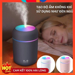 Máy xông tinh dầu tạo ẩm mini có đèn LED giá rẻ nhất thị trường