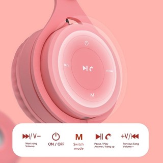 Tai Nghe Bluetooth Mini Màu Macaron Thời Trang