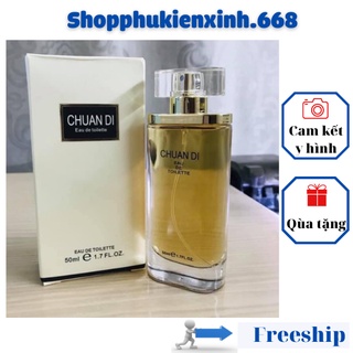 Nước Hoa Nam Nữ [RẺ NHẤT SHOPEE] ChuanDi - Nước Hoa Nữ Thơm Lâu Quyến Rũ 50ML