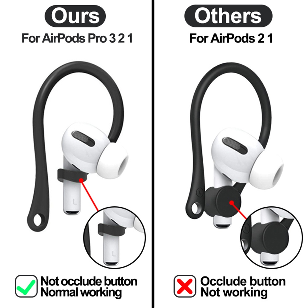 Móc tai nghe chống thất lạc VIRWIR bằng silicone