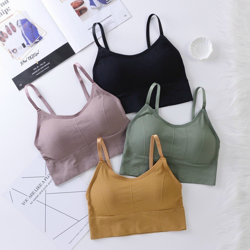 Áo ngực bra hai dây tập gym siêu hot sexy
