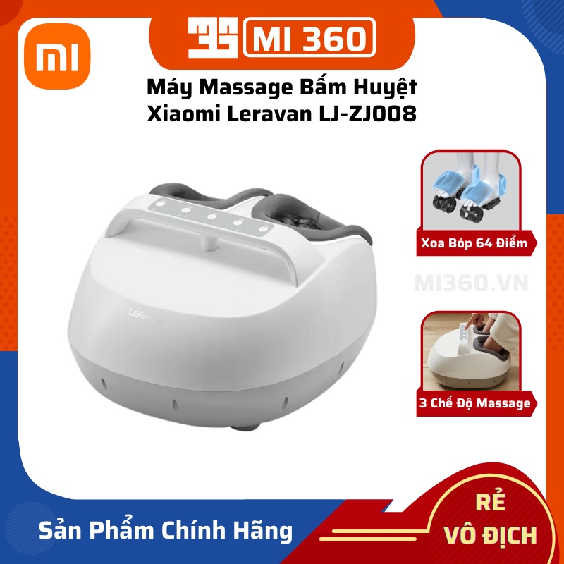 Máy Massage Bấm Huyệt Xiaomi Leravan LJ-ZJ008✅ Máy Massage Chân Xiaomi Leravan LJ-ZJ008✅ Hàng Chính Hãng Phân Phối