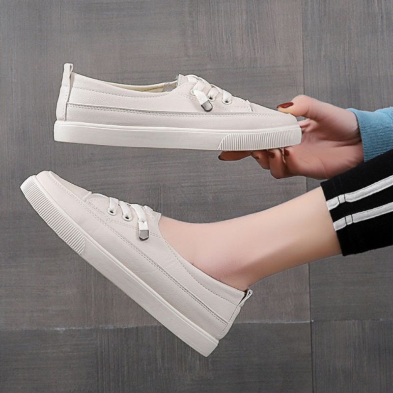 MIỄN SHIP. Giày thể thao C10 viền trắng đen đế cao xin. Hàng NHẬP CAO CẤP FULL HỘP