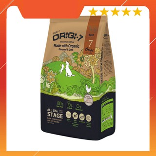 Thức ăn hạt mềm hữu cơ thịt bò origi-7 1.2kg