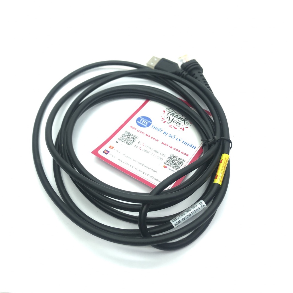 Cáp  máy quét Honeywell chất lượng tốt model:  1250G  1450G  1900GSR  1900GHD,...( qua sử dụng)