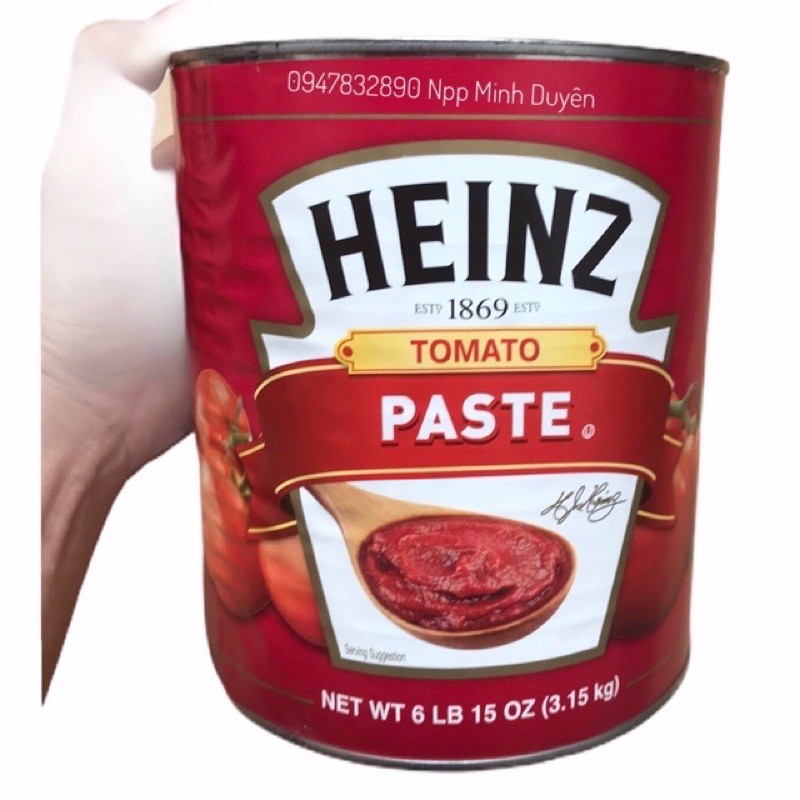 Cà chua xay nhuyễn tomato paste Hienz 3,15kg