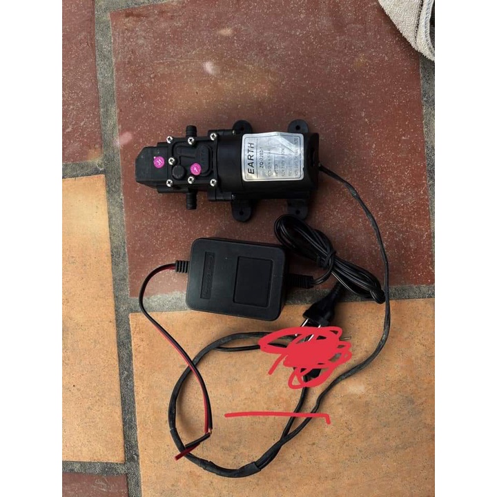 Mấy bơm mini tăng áp 12v -24v , máy bơm phun sương