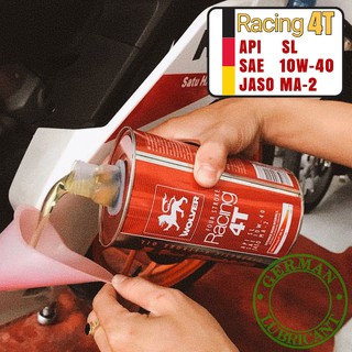 Dầu nhớt Wolver Racing 10W40 API SL Đức German Lubricant