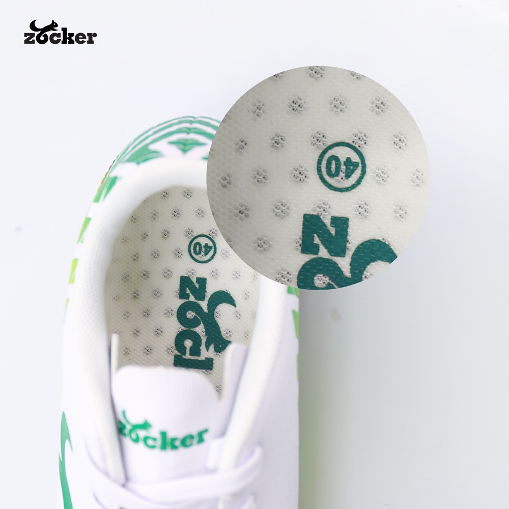 Giày Đá Bóng Zocker ZTF SPACE 2001 White Mua Giày Tặng Túi Đựng Giày Chính Hãng